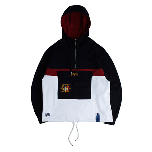 [ROMANTIC CROWN] MMD PULLOVER ANORAK_NAVY