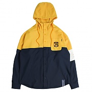 [ROMANTIC CROWN] PARTITION HOOD SHIRT_MUSTARD