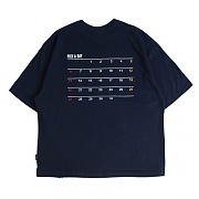 [ROMANTIC CROWN] SCHEDULER T_SHIRT_NAVY