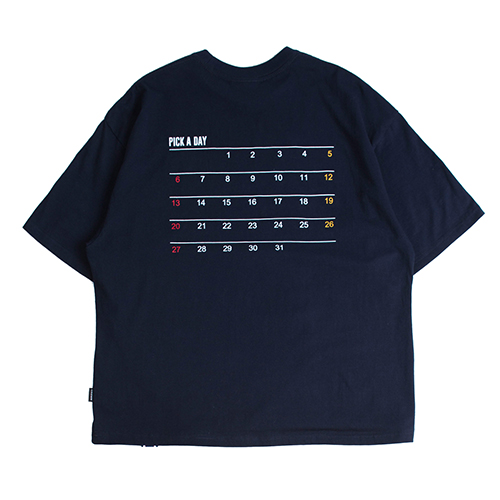[ROMANTIC CROWN] SCHEDULER T_SHIRT_NAVY