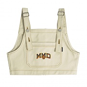 [ROMANTIC CROWN] MMD OVERALL TOP_BEIGE