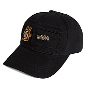 [ROMANTIC CROWN] DOUBLE POCKET BALL CAP_BLACK