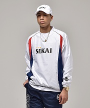 3M REFLECTIVE LINE PISTE SHRIT_WHITE