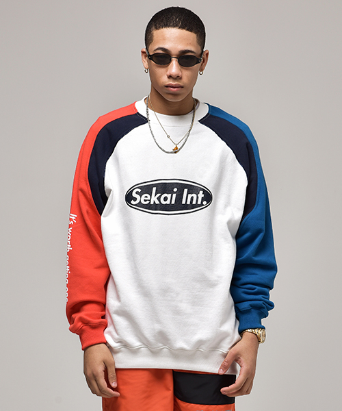 OVERSIZED COLORATION SWEATSHIRT_WHITE