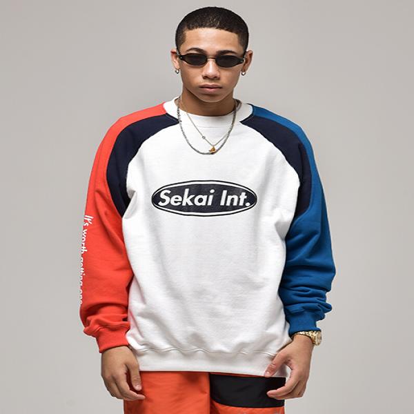 OVERSIZED COLORATION SWEATSHIRT_WHITE