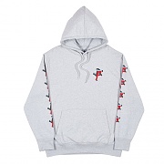 P MAN HOOD-GREY