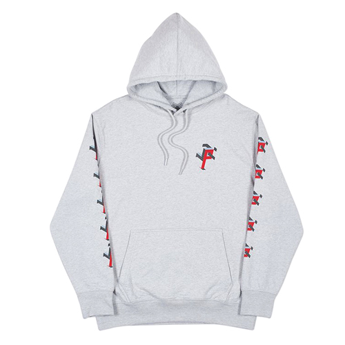 P MAN HOOD-GREY