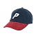 CORDUROY P 6-PANEL-NAVY/RED