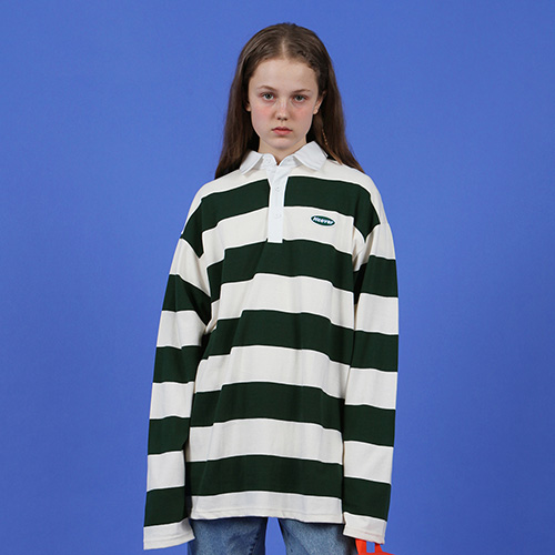 Ncover stripe rugby-green