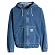 (I024845)ACTIVE JACKET-BLUE, STONE WASHED