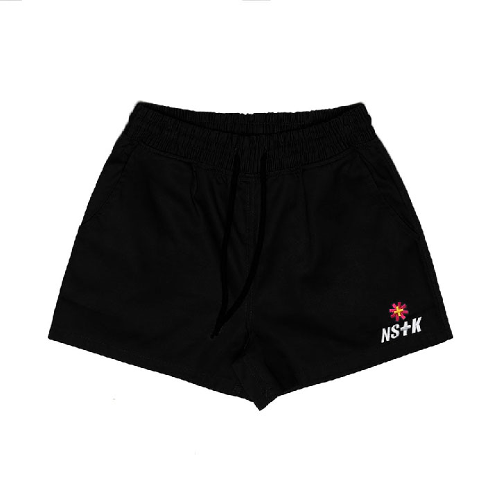 [NSTK] NASTY FANCY SHORT PANTS (BLK)
