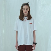 [] ANOTHER FRAME - A-FRAME CIRCLE LOGO T-SHIRT (WHITE)  Ƽ Ƽ