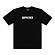 [NSTK] BASIC FULL LOGO TEE (BLK)