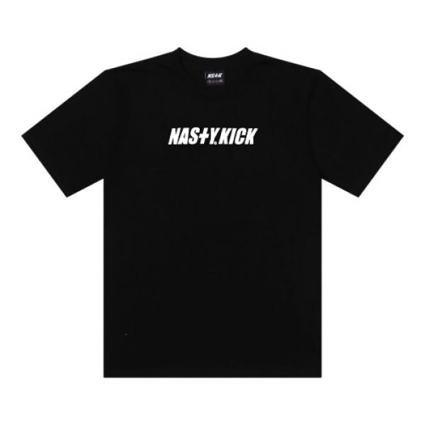 [NSTK] BASIC FULL LOGO TEE (BLK)