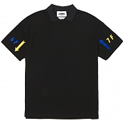Floor Pique Collar 1/2 Jersey (black)