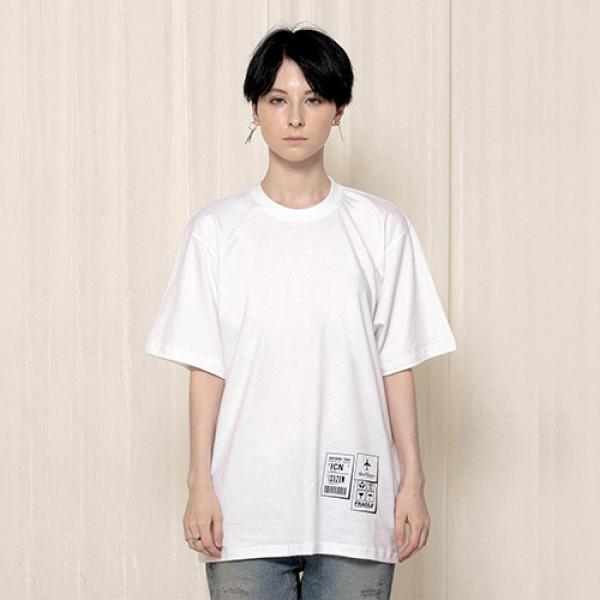 TICKET T-SHIRTS WHITE