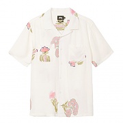 HANA PRINTED SHIRT-WHITE
