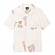 HANA PRINTED SHIRT-WHITE