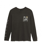 HARVEST RAIN TD LS TEE-BLACK