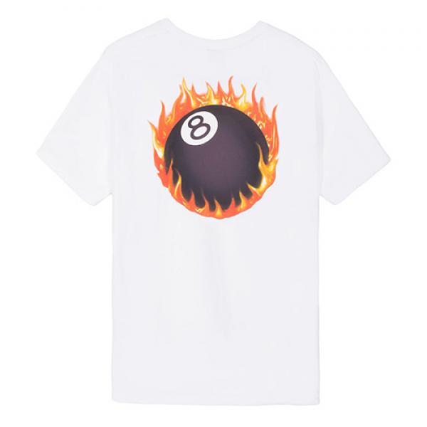 FIREBALL TEE-WHITE