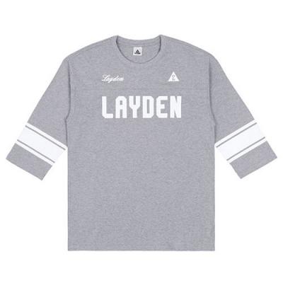 WALKER FOOTBALL 3/4 TEE-GRY