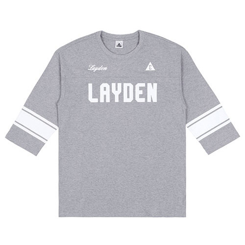 WALKER FOOTBALL 3/4 TEE-GRY