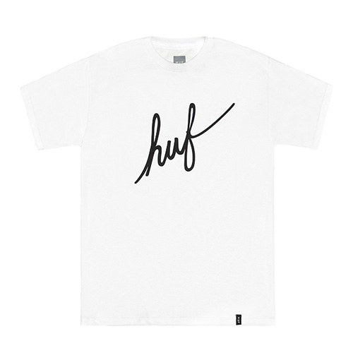 DEMI SCRIPT TEE-WHT