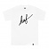 DEMI SCRIPT TEE-WHT