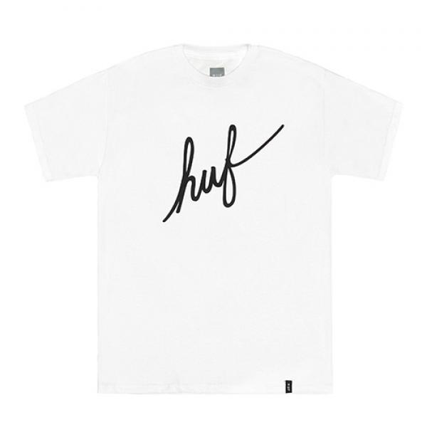 DEMI SCRIPT TEE-WHT