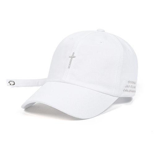 STIGMA CALIPH ASH X STIGMA BASEBALL CAP WHITE