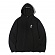 (HD07) SOMETHING HOODIE BLACK