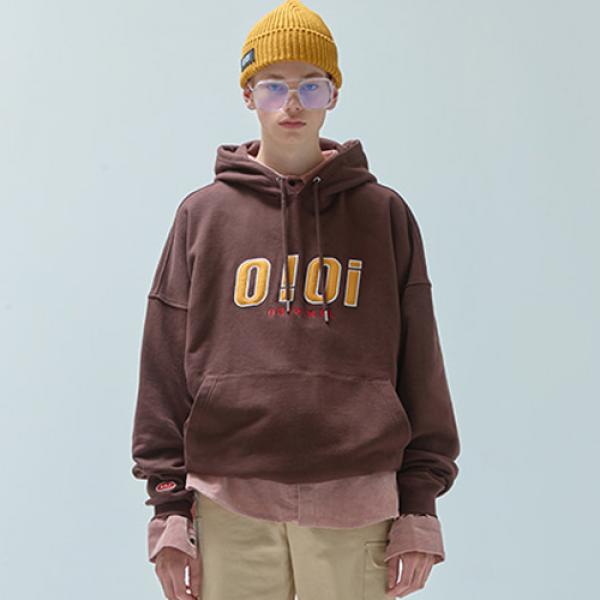 [Ϲ]2018 SIGNATURE HOODIE-BROWN