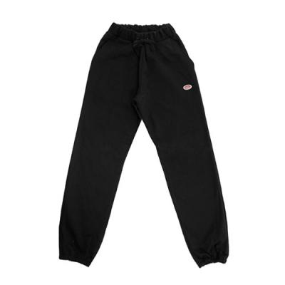 OVAL SWEATPANTS-BLACK