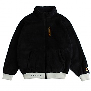 [ROMANTIC CROWN] Yeti Zip Up Jacket_black