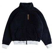 [ROMANTIC CROWN] Yeti Zip Up Jacket_navy