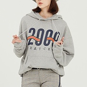 [ROMANTIC CROWN] 2009 Flag Hoodie_grey