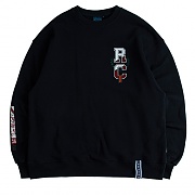 [ROMANTIC CROWN] RC Video Sweatshirt_navy