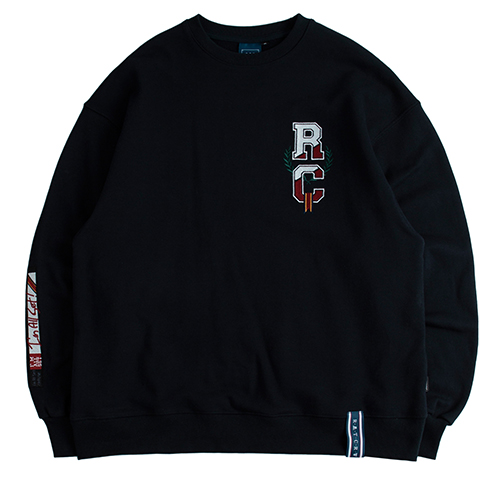 [ROMANTIC CROWN] RC Video Sweatshirt_navy