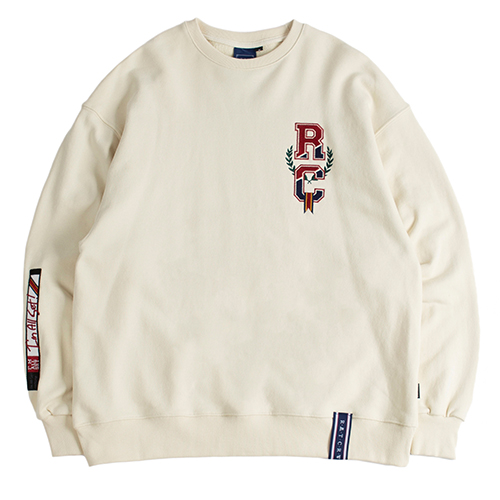 [ROMANTIC CROWN] RC Video Sweatshirt_oatmeal