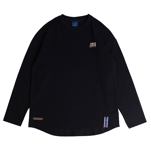 [ROMANTIC CROWN] 2009 Flag Long Sleeve_navy