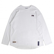 [ROMANTIC CROWN] 2009 Flag Long Sleeve_white