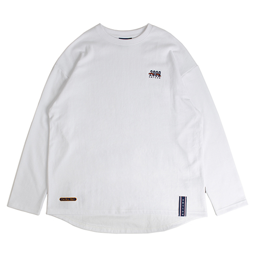 [ROMANTIC CROWN] 2009 Flag Long Sleeve_white