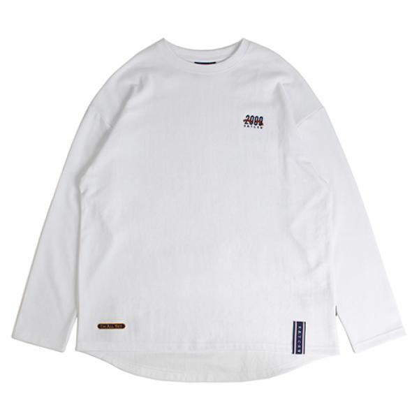 [ROMANTIC CROWN] 2009 Flag Long Sleeve_white