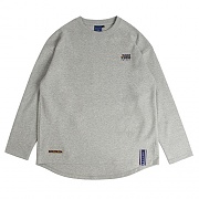 [ROMANTIC CROWN] 2009 Flag Long Sleeve_grey