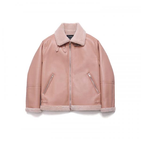 B3 Mouton Jacket_Quartz Pink