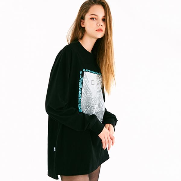 EDGE LONGSLEEVE SHIRT_BLACK
