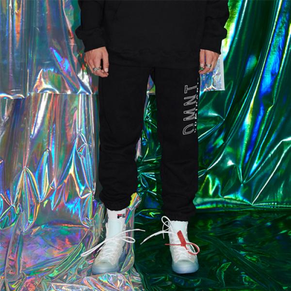 UNISEX  HEAVY SWEAT PANTS_BLACK
