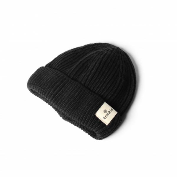 F-WATCH CAP-HAT-BLACK