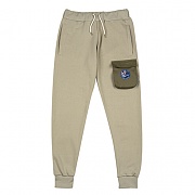 3D POCKET sweat pant khaki