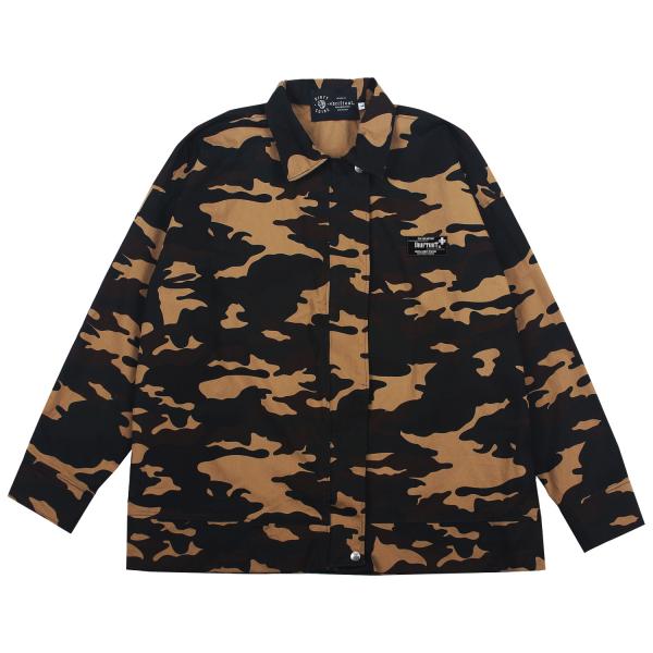 SL-010 CAMO ZIPPER SHIRT